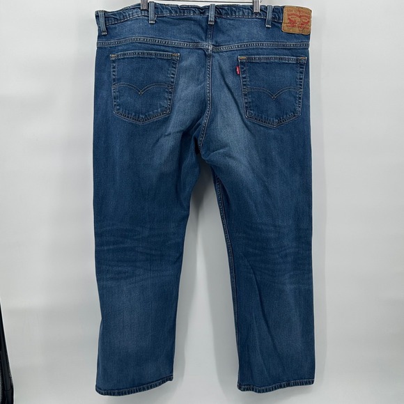 Levi's 569 Loose Straight Fit Jeans Mens W32 Blue Denim Classic - Picture 3 of 7